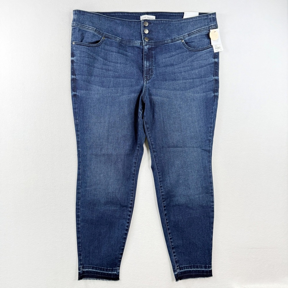 Lane Bryant Dark Denim Jegging High-Rise Jeans Size 22 Magic Waist NEW